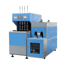 Taizhou Huangyan 4-Cavity Semi-Automatische Blasformmaschine Kunststoff Mineralwasser Detergensölflasche Blasenmaschine